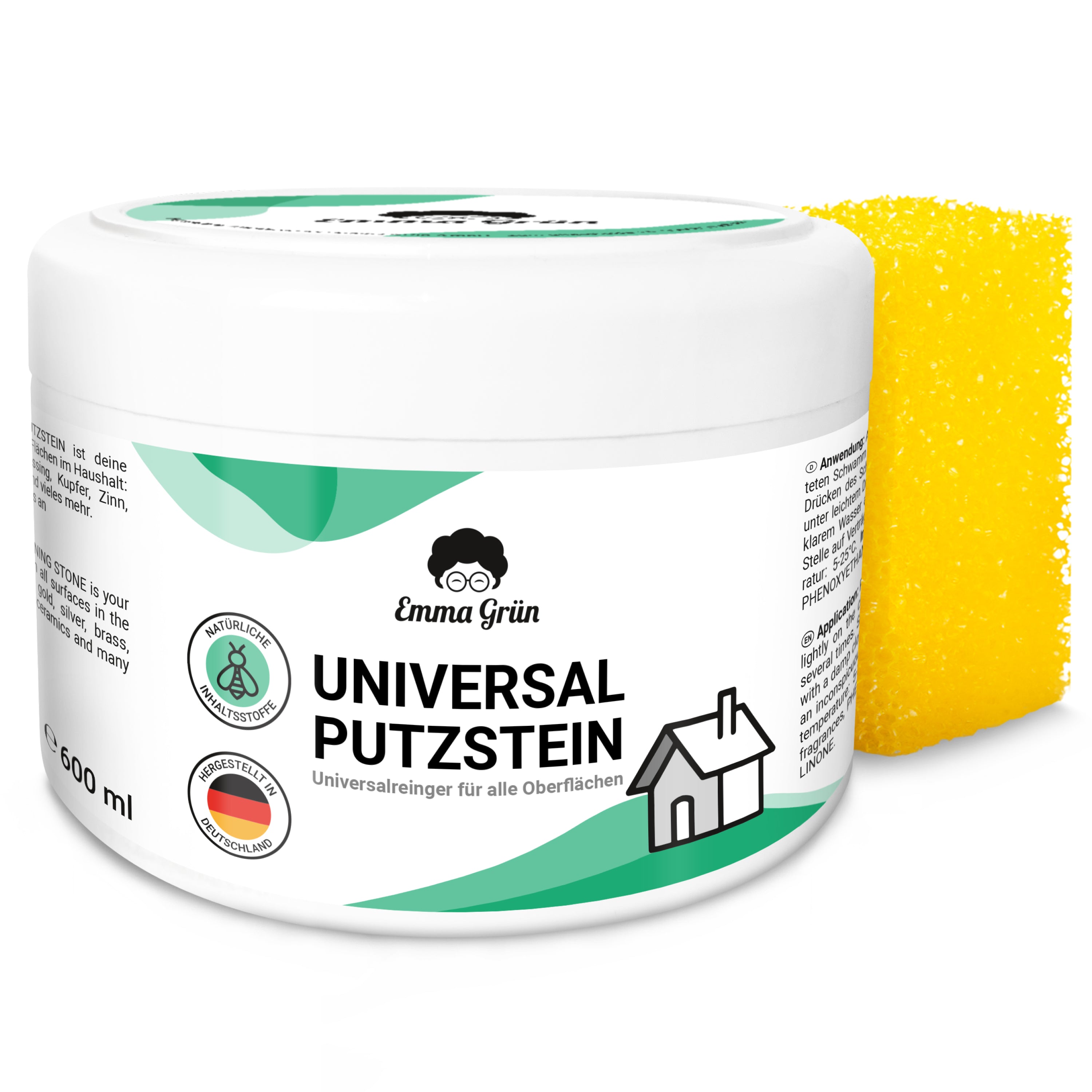 Cleaning stone 900 g against heavy soiling, universal stone for the household 