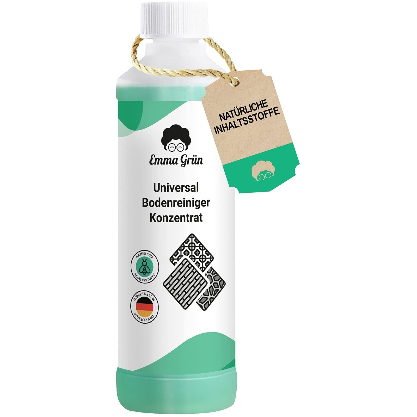 Universal Bodenreiniger 500 ml, konzentrierter Universalreiniger gegen Flecken  Emma Grün   