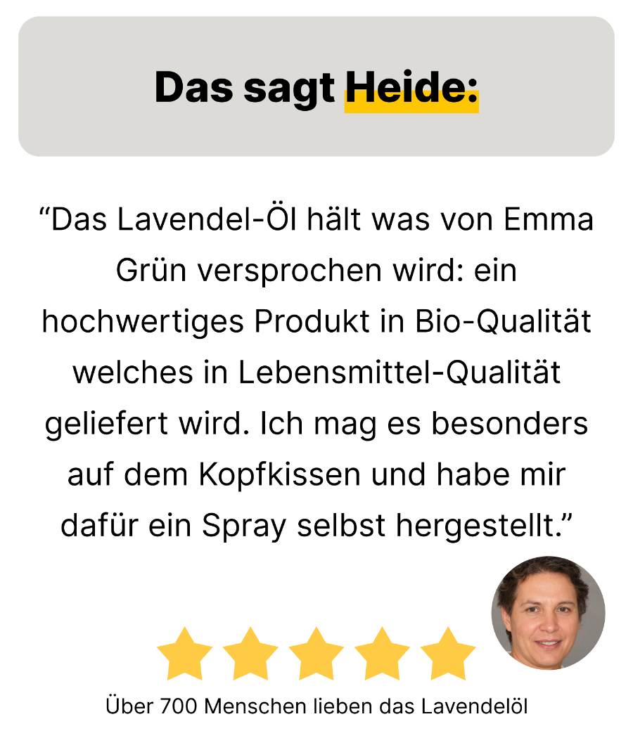 Bio-Lavendelöl 30 ml Emma Grün