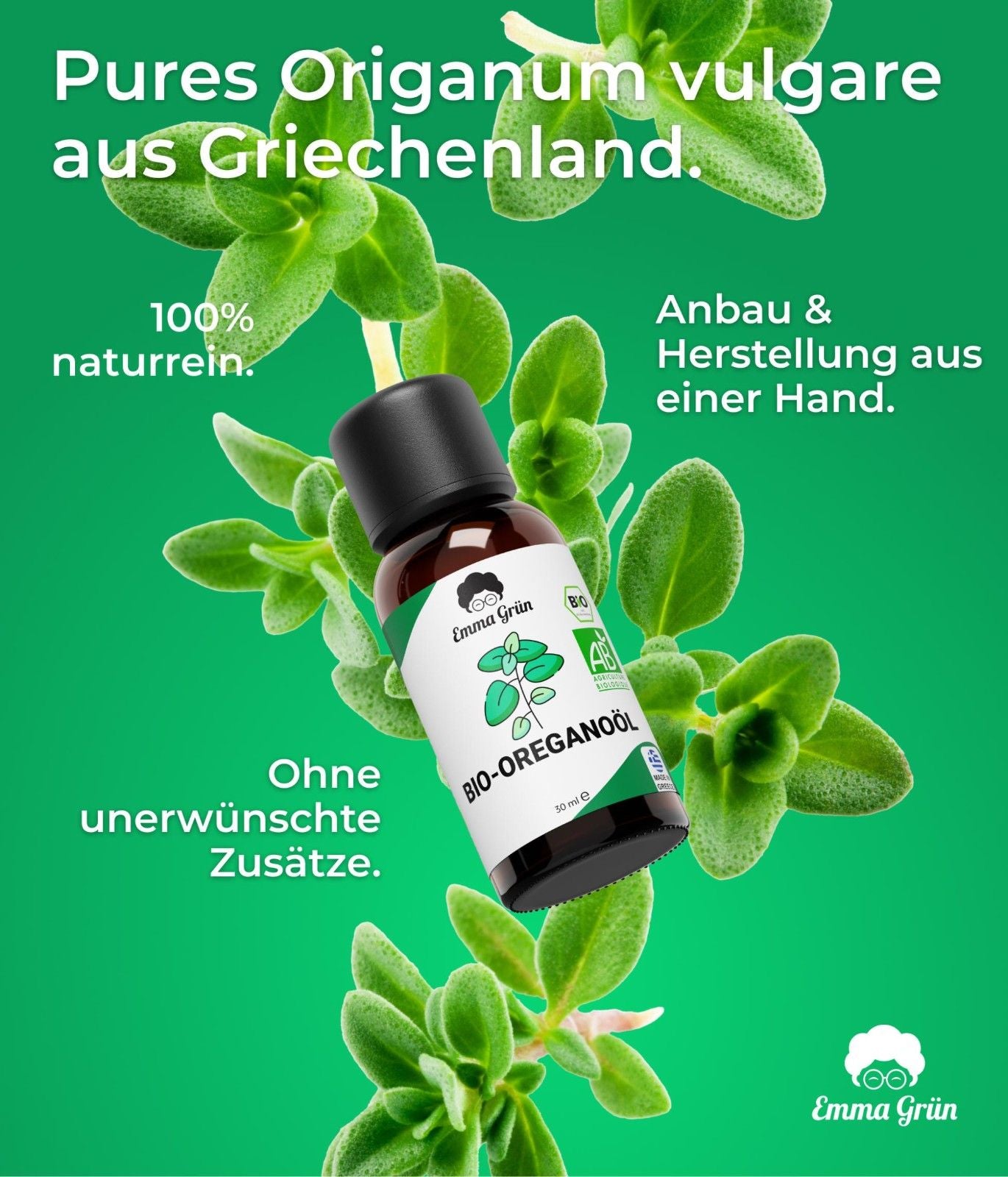 Bio-Oreganoöl 30 ml  Emma Grün   