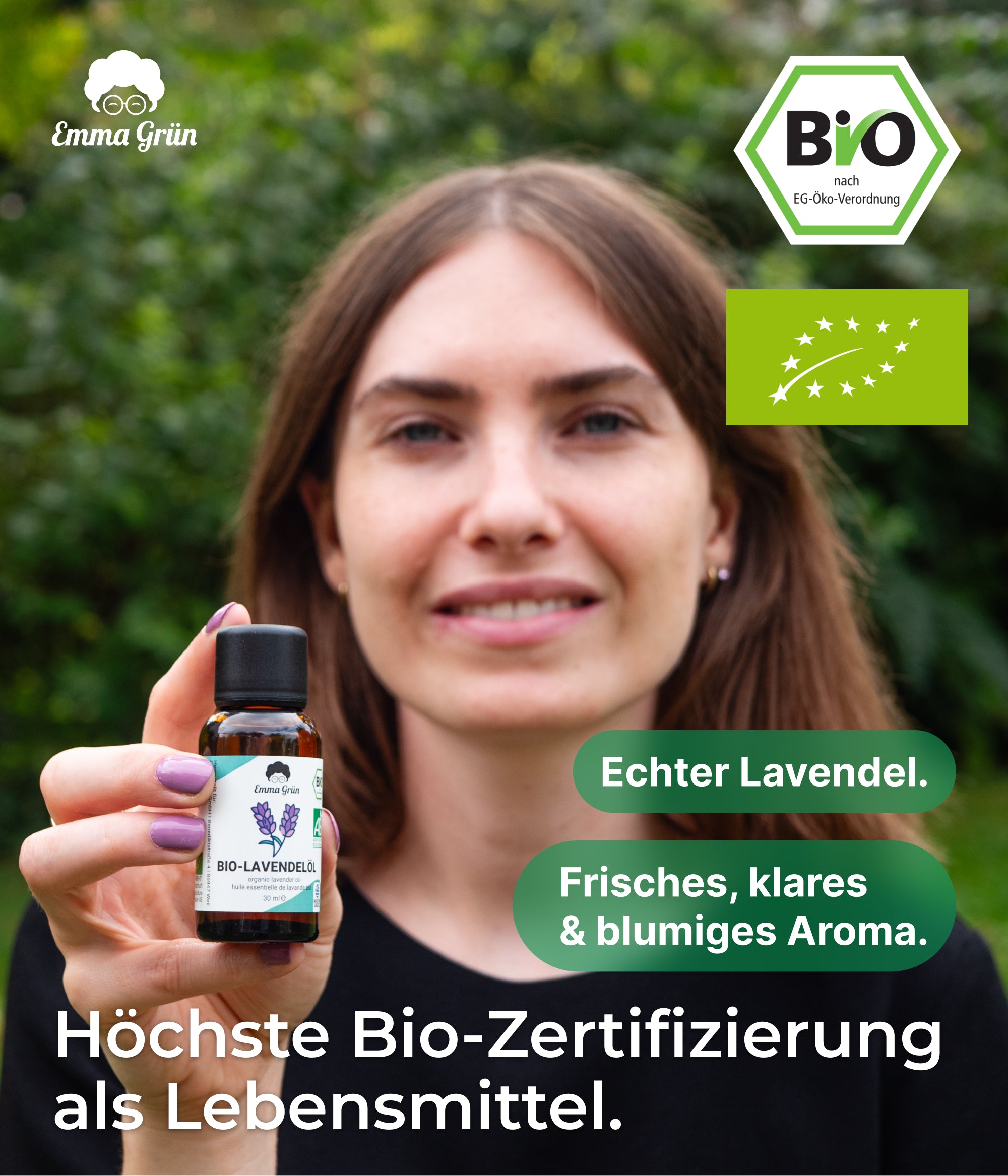 Bio-Lavendelöl Emma Grün