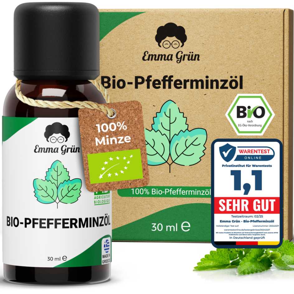 Bio-Pfefferminzöl Emma Grün 30 ml