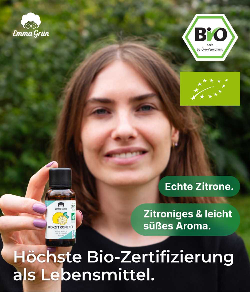 Bio-Zitronenöl Emma Grün