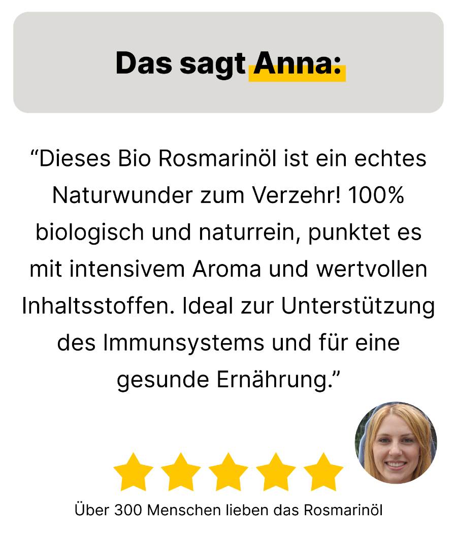 Bio-Rosmarinöl 30 ml Emma Grün