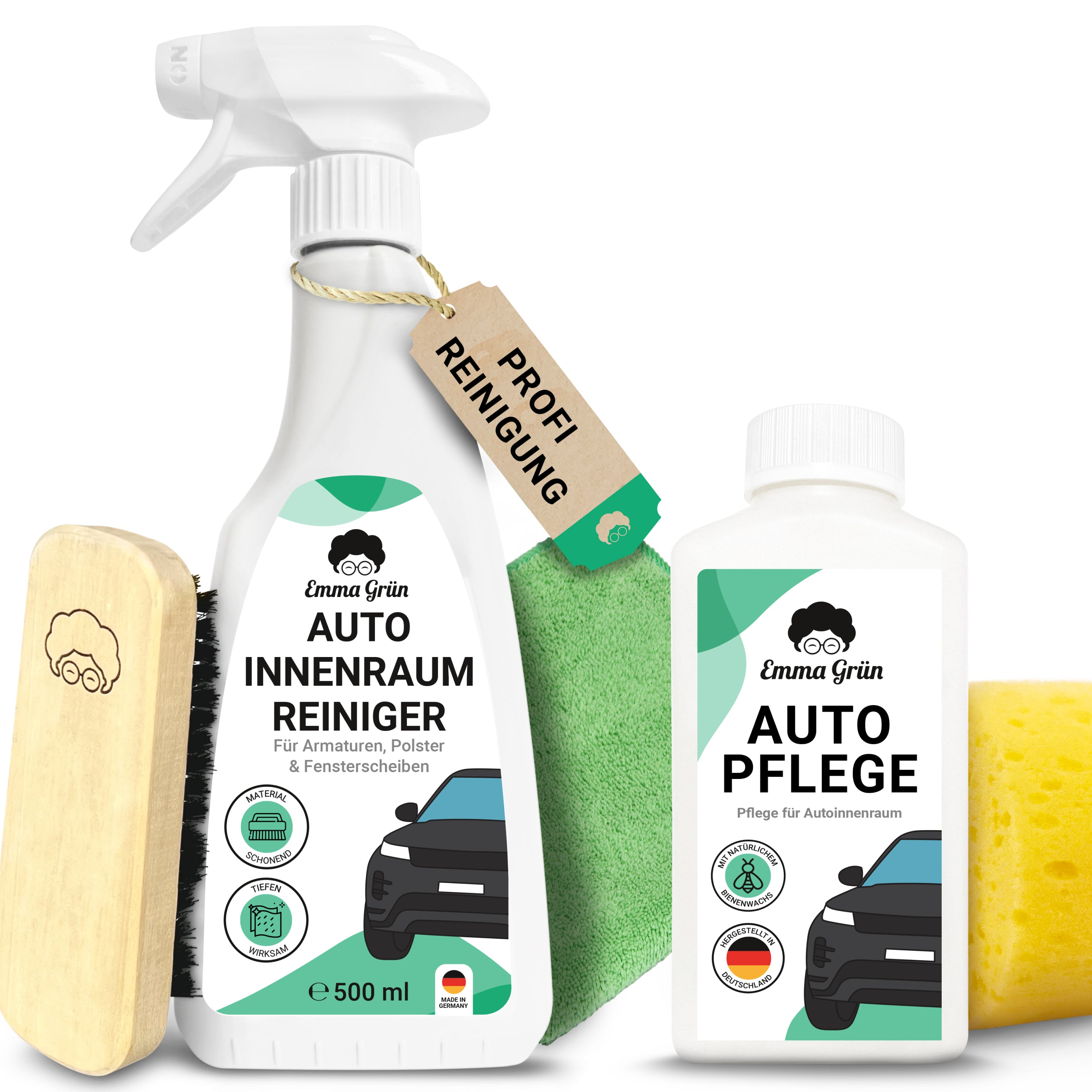 "Clean &amp; Protected" Car Savings Set with Interior Cleaner &amp; Care Lotion