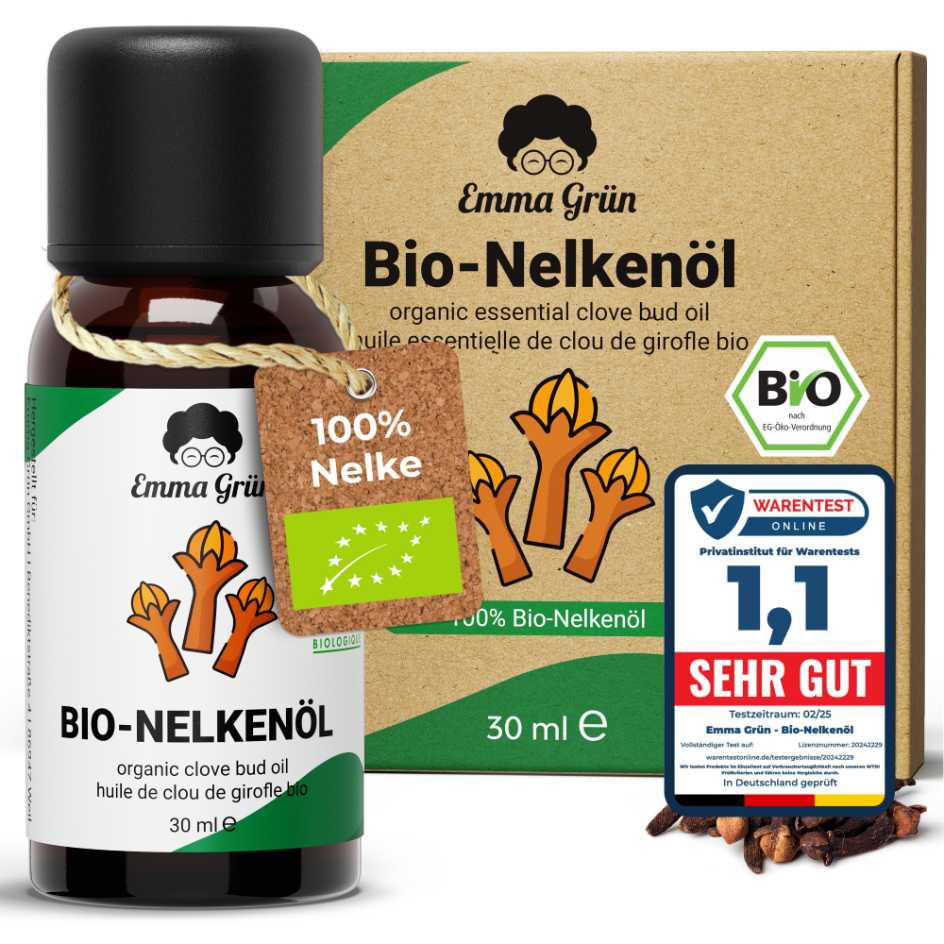 Bio-Nelkenöl Emma Grün 30 ml