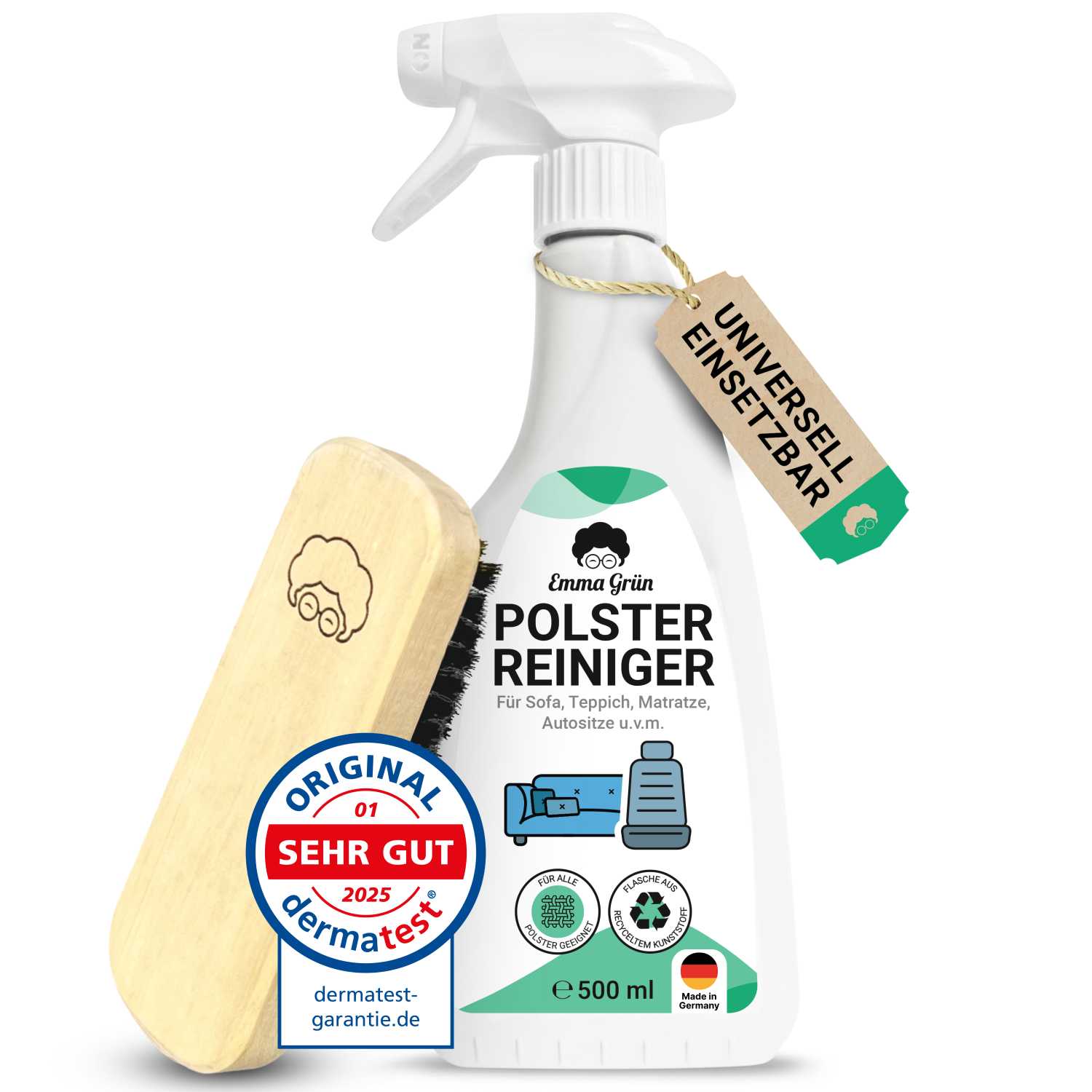 Polsterreiniger Emma Grün 500 ml