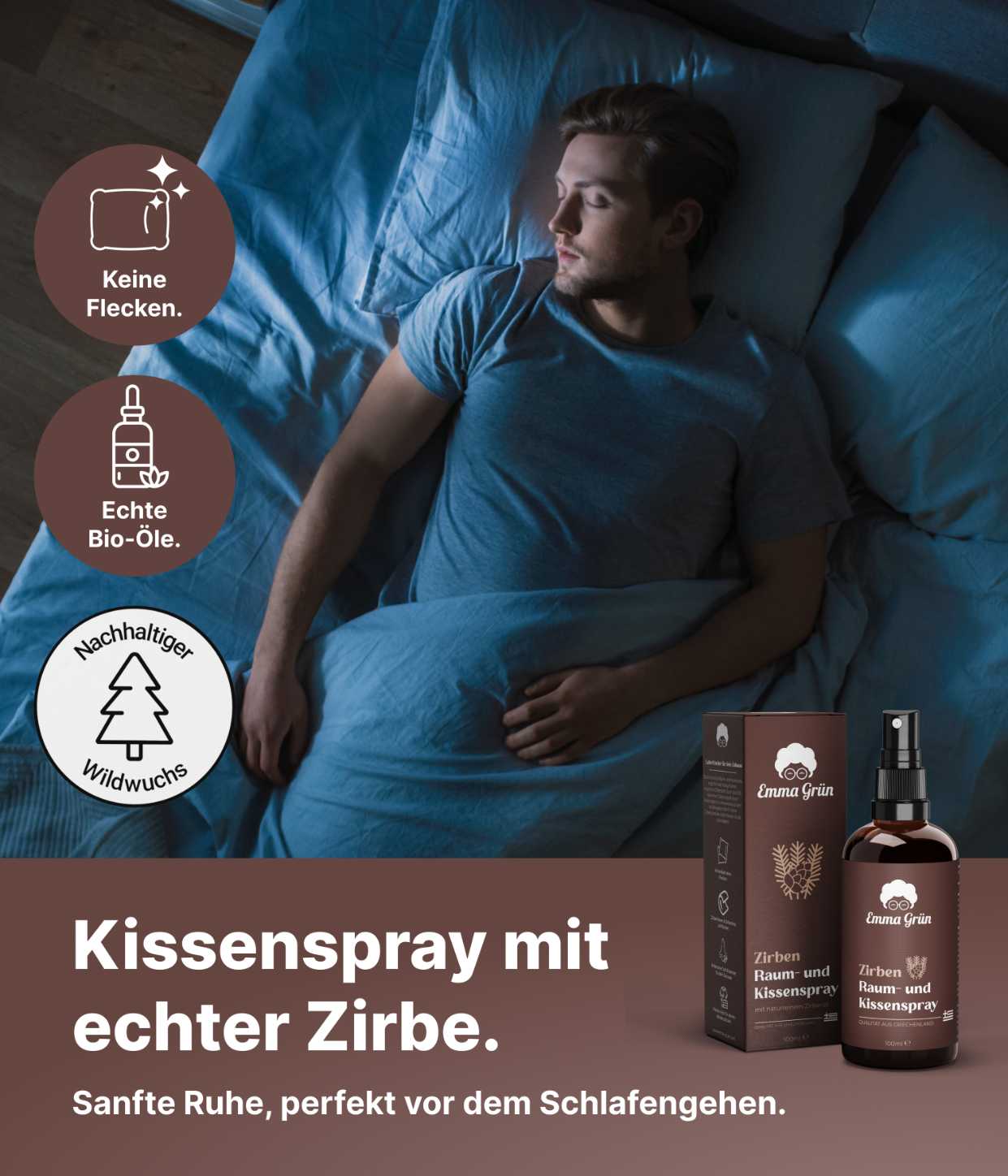 Bio Zirbenspray Emma Grün