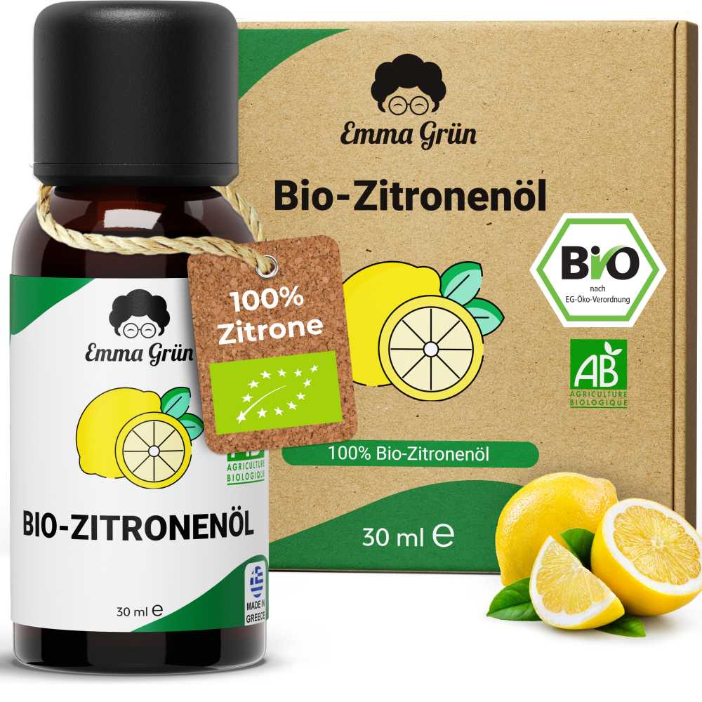 Bio-Zitronenöl Emma Grün 30 ml