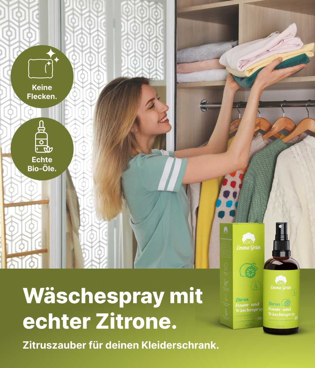 Bio Zitrus Raumspray Emma Grün