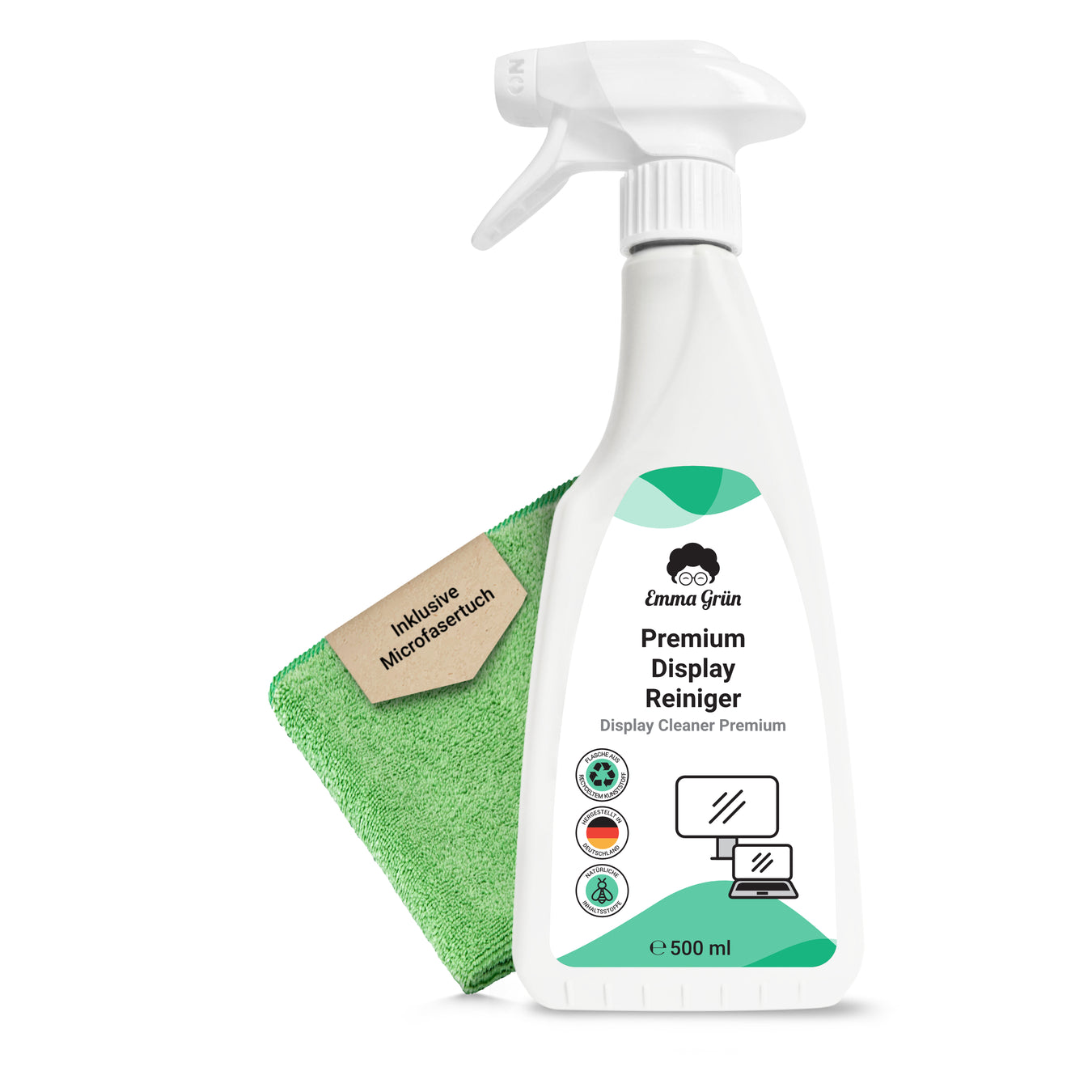 Flawless Screen Cleaner Spray with Microfiber Cleaning Cloth for LCD, LED  Displays on Computer, TV, iPad, Tablet, Phone, and More